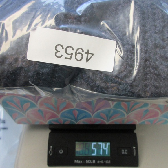 Wilfred Essential Chenille Knit Sweater Women M Blue Ribbed Crew Neck Lounge 574 - Picture 9 of 9